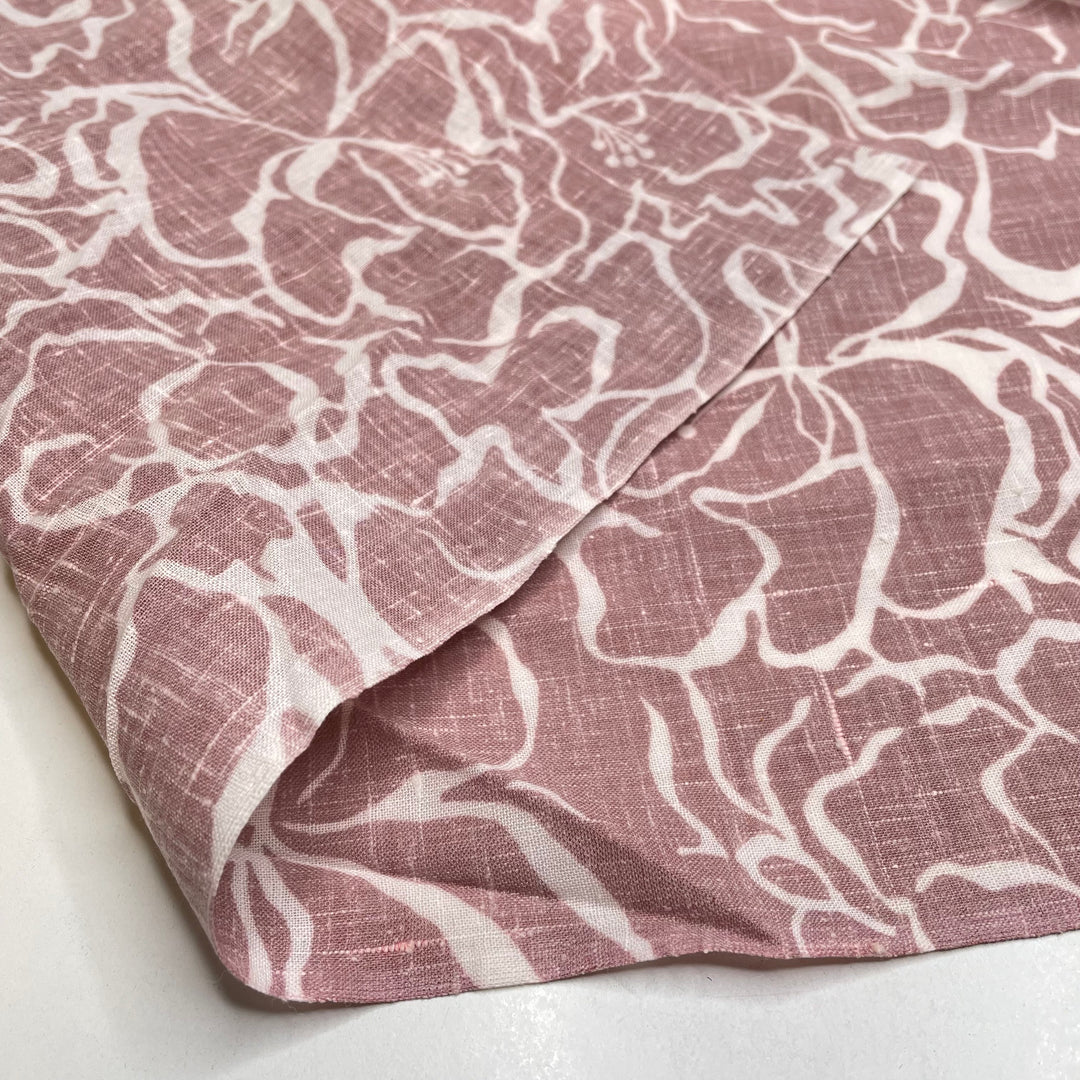 Sea Blush - Poly Woven - Pink/Cream Floral - 2.5M Bundle (6729505079409)