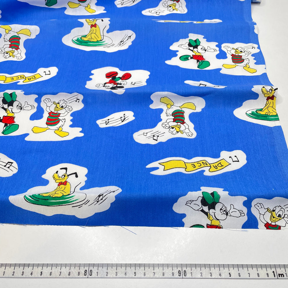 Mickey Mouse And Friends - Poly/Cotton Woven - Blue Multi Animals - 1.55M Bundle (6738208489585)