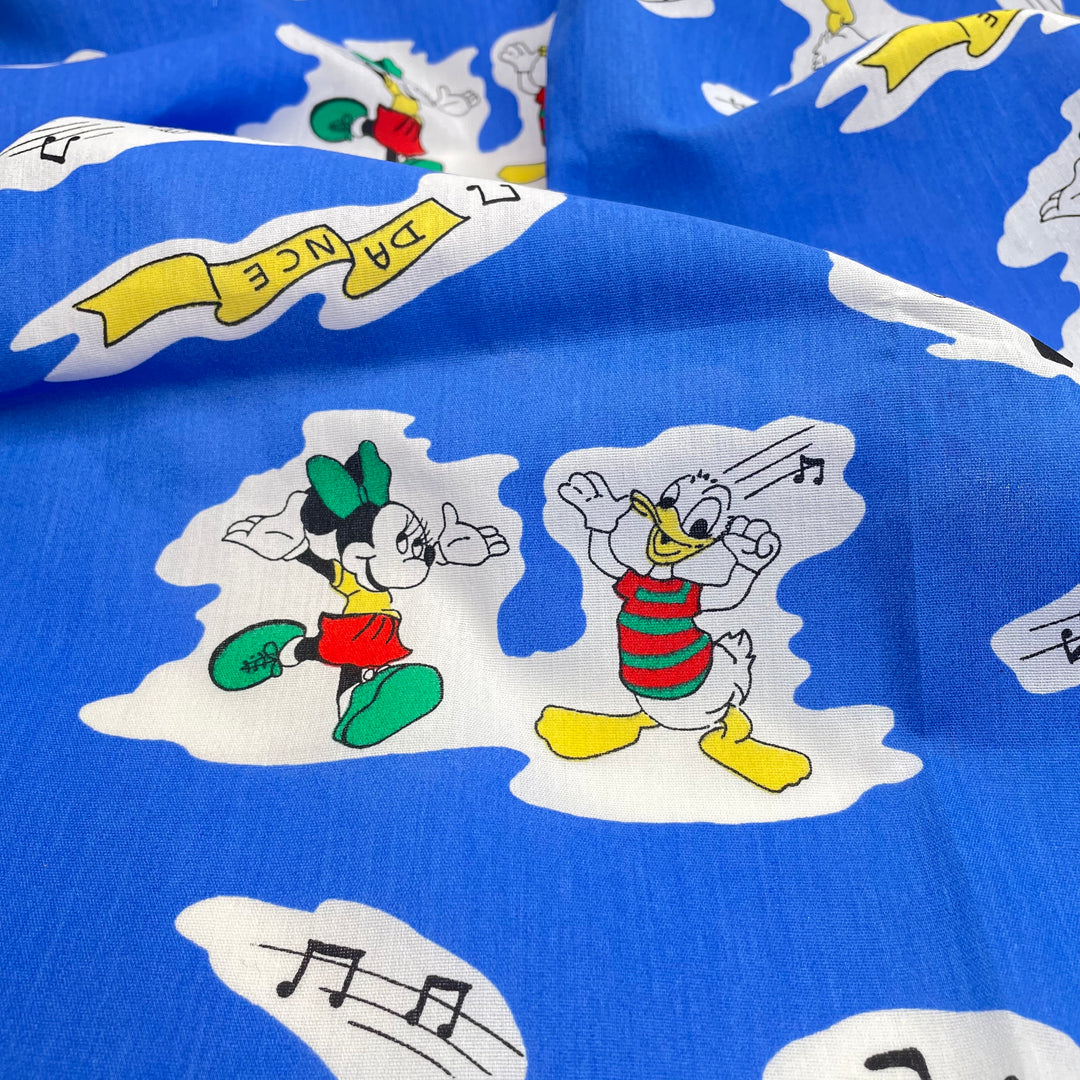 Mickey Mouse And Friends - Poly/Cotton Woven - Blue Multi Animals - 1.55M Bundle (6738208489585)
