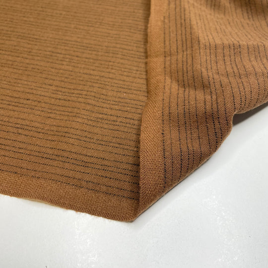 All Spruce-d Up - Wool Woven - Brown/Black Pinstripe - 1.75M Bundle (6738294866033)