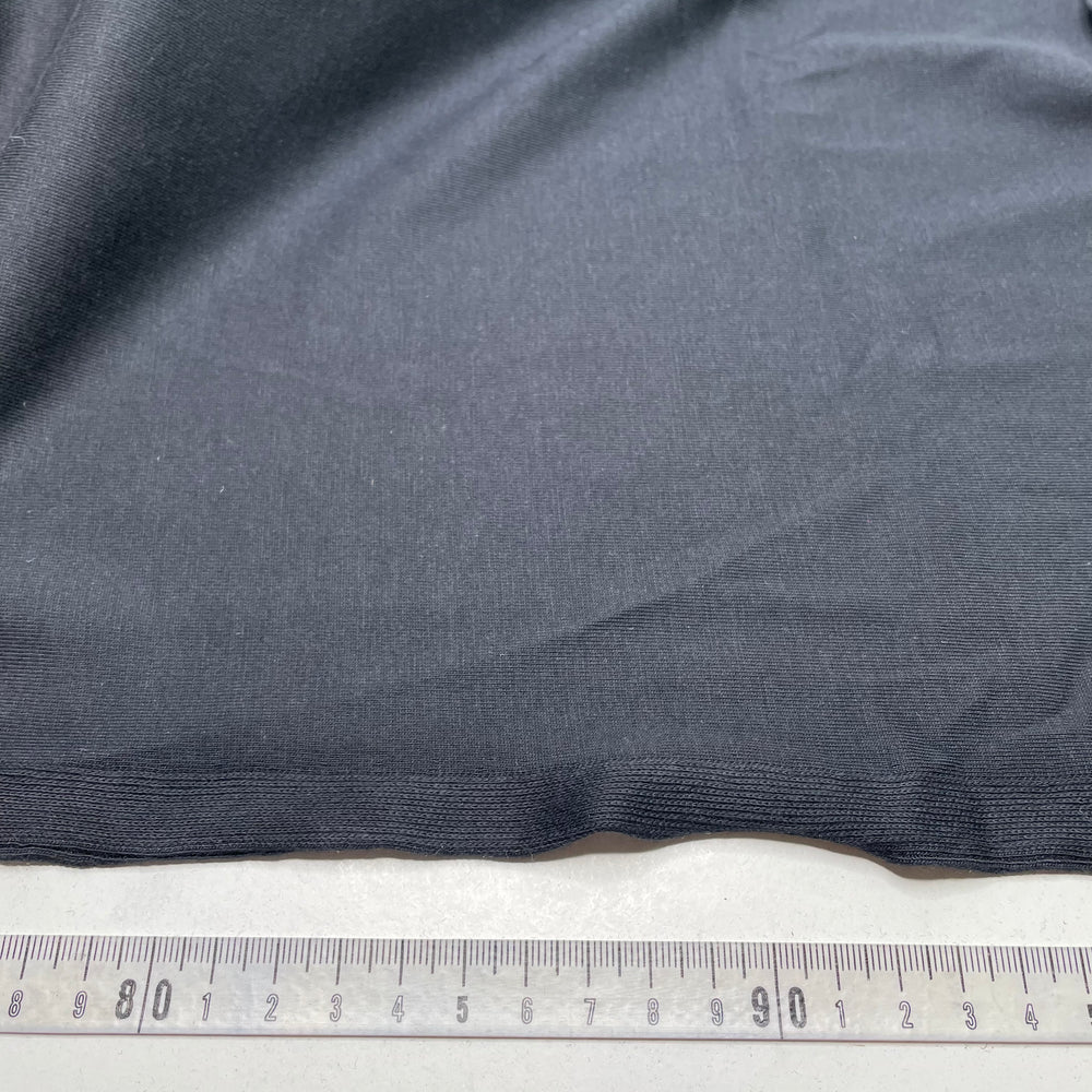 Classic Black Tea - Jersey Bamboo Blend Knit - Black - Bundles (6744552570993)