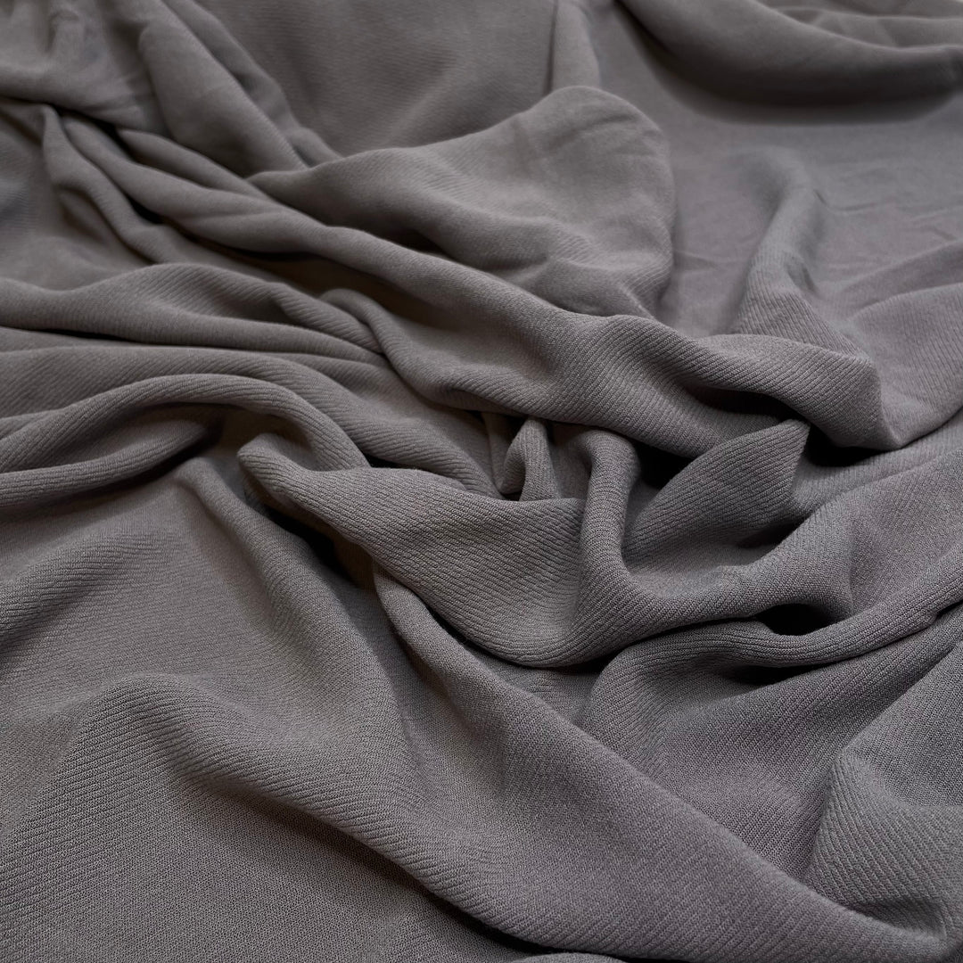 Going Bouldering - Twill Weave Rayon Woven - Grey - 2.15M Bundle (6746795049073)