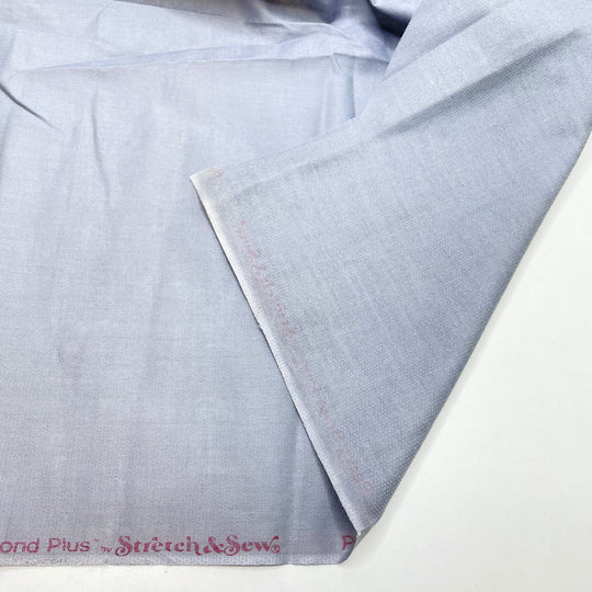 On The Rocks - Iron On Cotton/Glue Woven - Grey/Blue - 1.1M Bundle (6748572647537)
