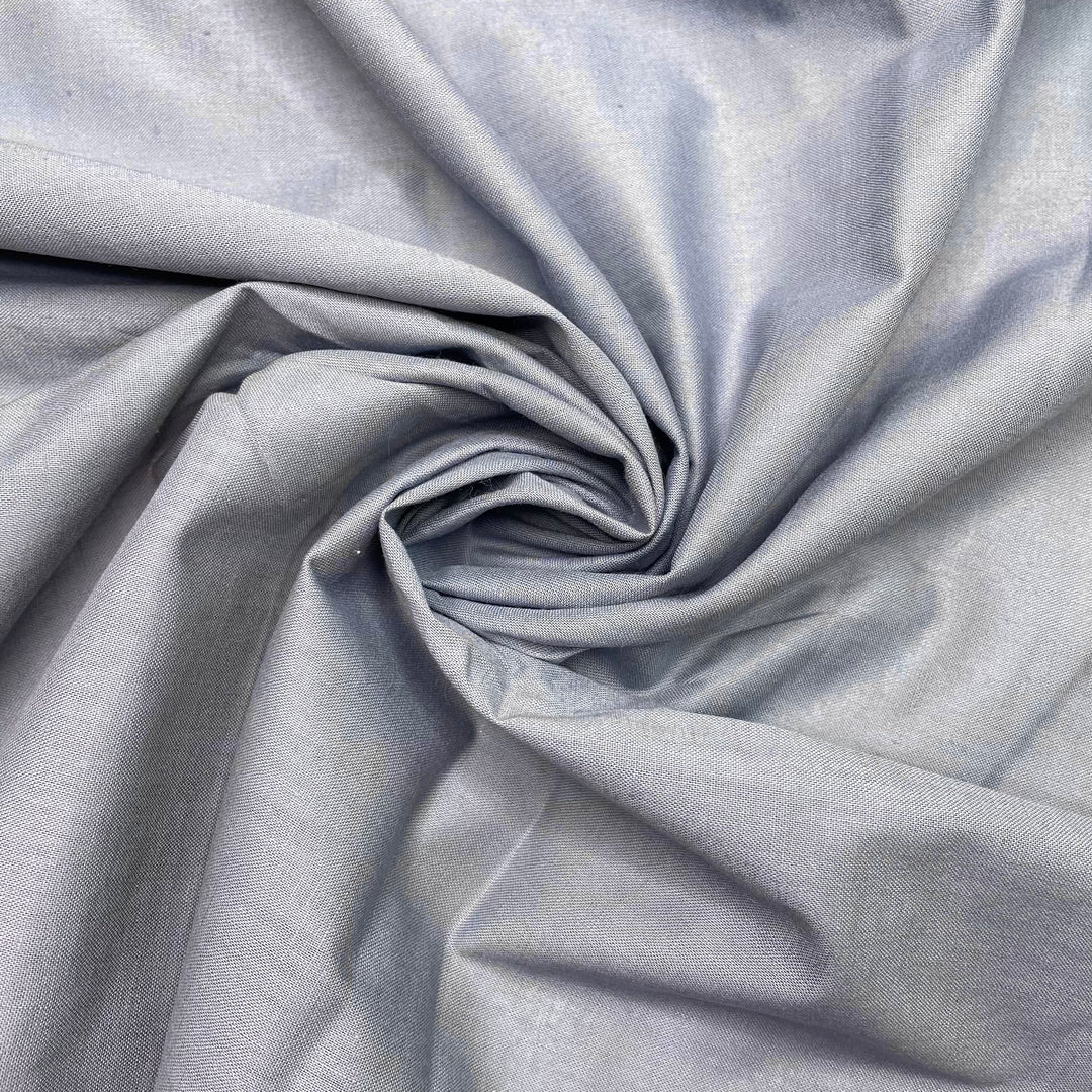 On The Rocks - Iron On Cotton/Glue Woven - Grey/Blue - 1.1M Bundle (6748572647537)