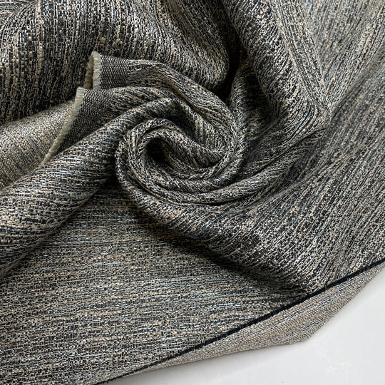 UB - Make It Fancy - Tweed Polyester Blend Woven - Silver Multi - 1.8M Bundle (6750649286769)