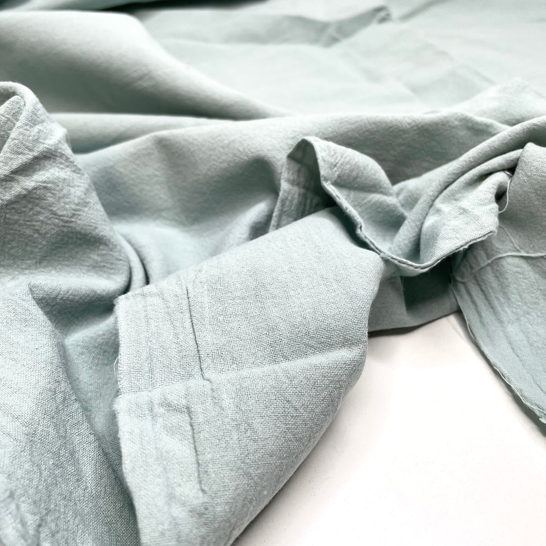 Pear And Blue Cheese Ice Cream - Sandwashed Cotton Woven - Light Teal - 1.1M Bundle (6751830179953)