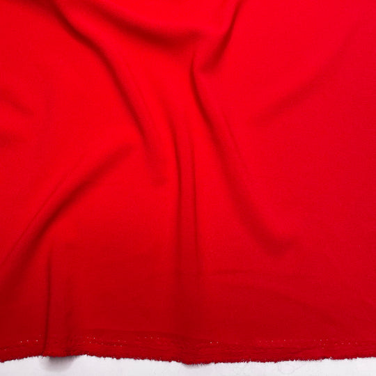 Polycule - Crepe Poly Woven - Red - 3.5M Bundle (6783357223025)
