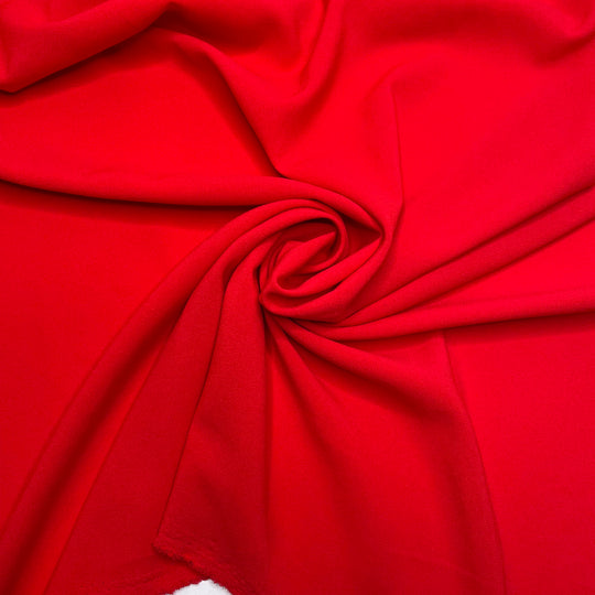 Polycule - Crepe Poly Woven - Red - 3.5M Bundle (6783357223025)