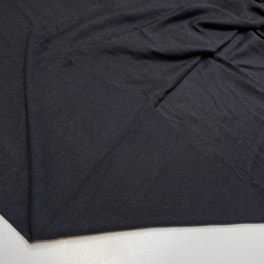 Love Hate Relationship - Tubular Rib Knit Cotton Blend Knit - Black - 2.1M Bundle (6783367774321)