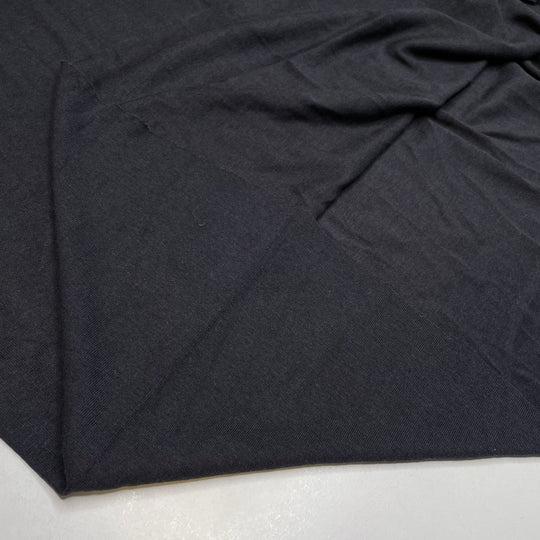 Love Hate Relationship - Tubular Rib Knit Cotton Blend Knit - Black - 2.1M Bundle (6783367774321)