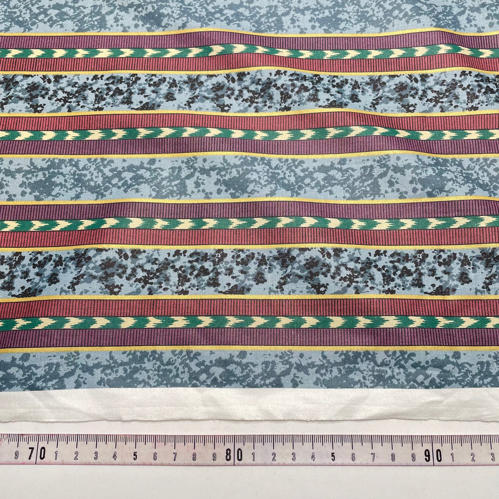 Tradition - Cotton Woven - Blue Multi Stripes - 2M Bundle (6783398281329)