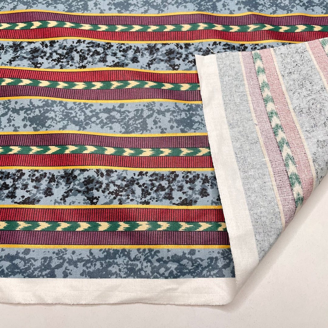 Tradition - Cotton Woven - Blue Multi Stripes - 2M Bundle (6783398281329)