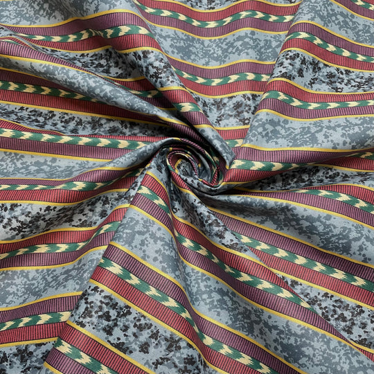 Tradition - Cotton Woven - Blue Multi Stripes - 2M Bundle (6783398281329)