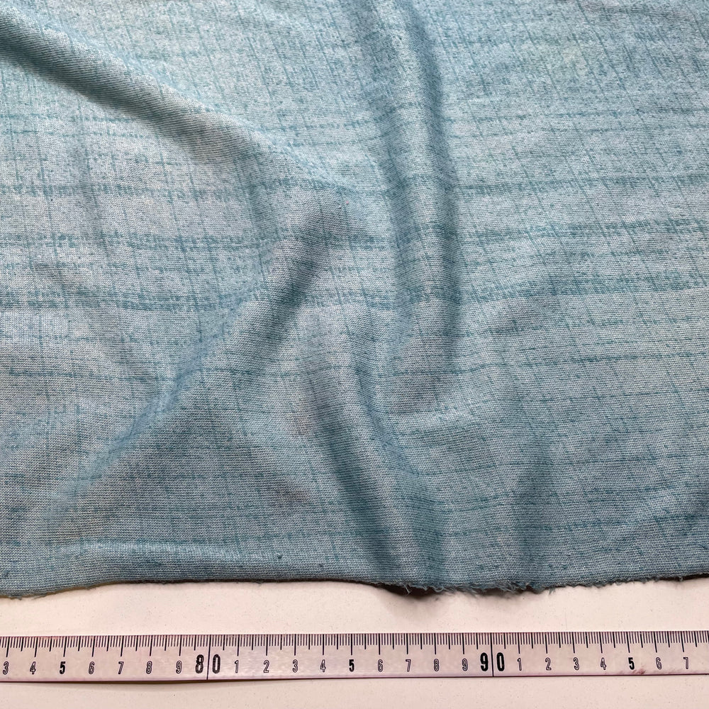 Knitting Flat - Terry Towel Poly Knit - Blue - Bundles (6786830467185)