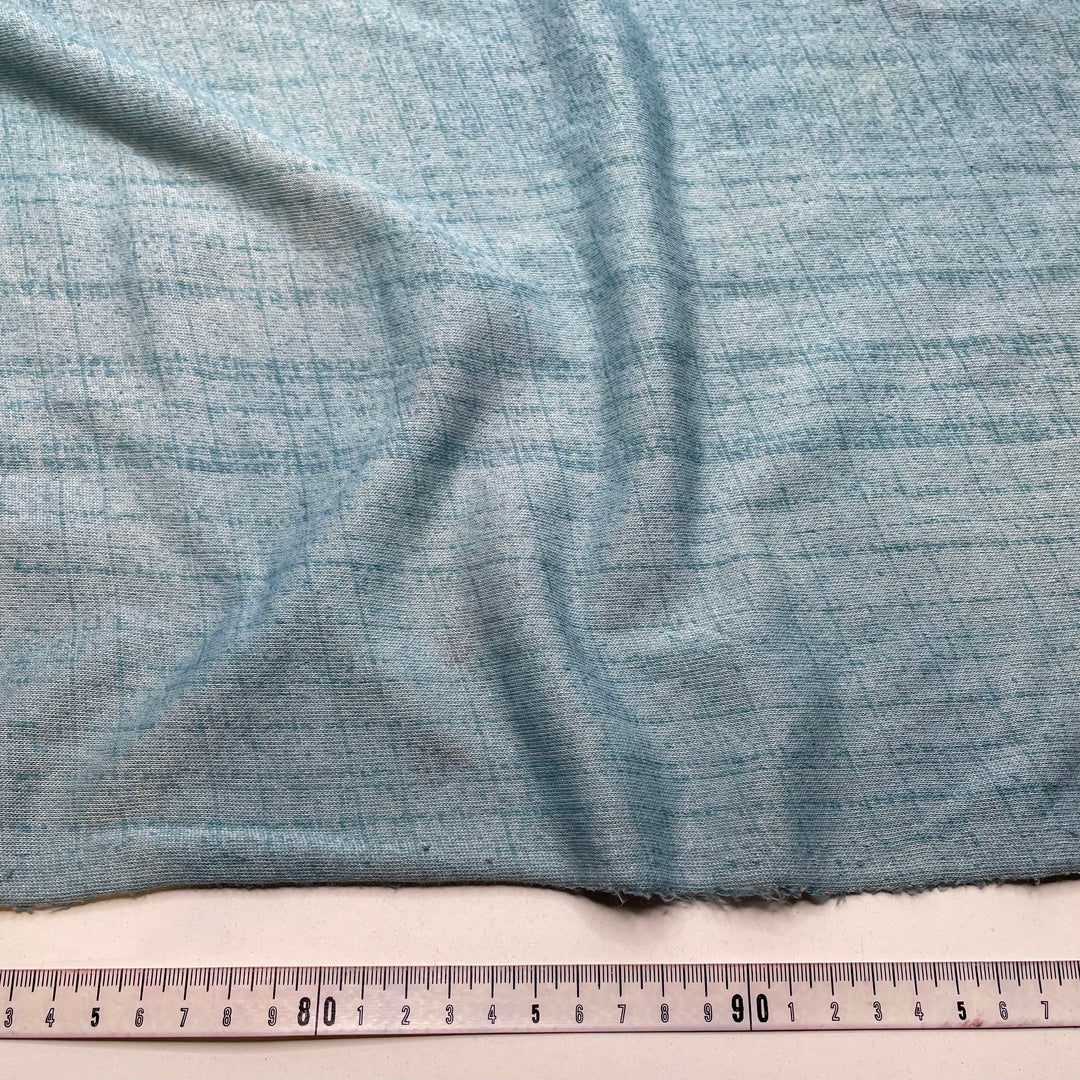 Knitting Flat - Terry Towel Poly Knit - Blue - Bundles (6786830467185)