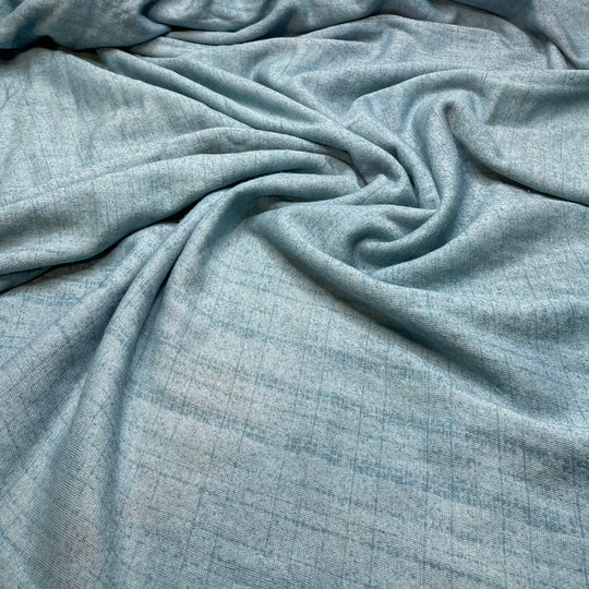 Knitting Flat - Terry Towel Poly Knit - Blue - Bundles (6786830467185)