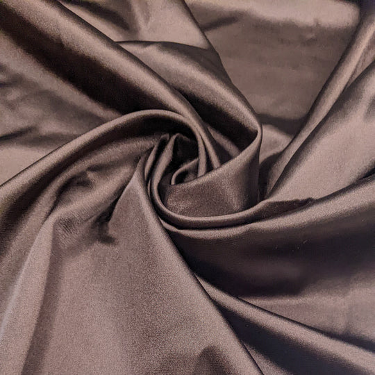 Chocolate Ganache - Satin Poly Woven - Brown - 2M Bundle (6786833711217)
