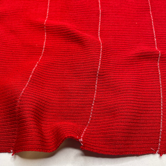 I-Cord - Rib Knit Acrylic Knit - Red - 1.4M Bundle (6787538845809)