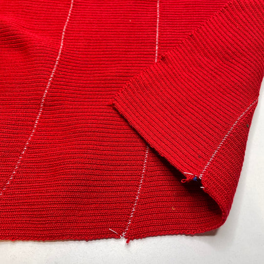 I-Cord - Rib Knit Acrylic Knit - Red - 1.4M Bundle (6787538845809)