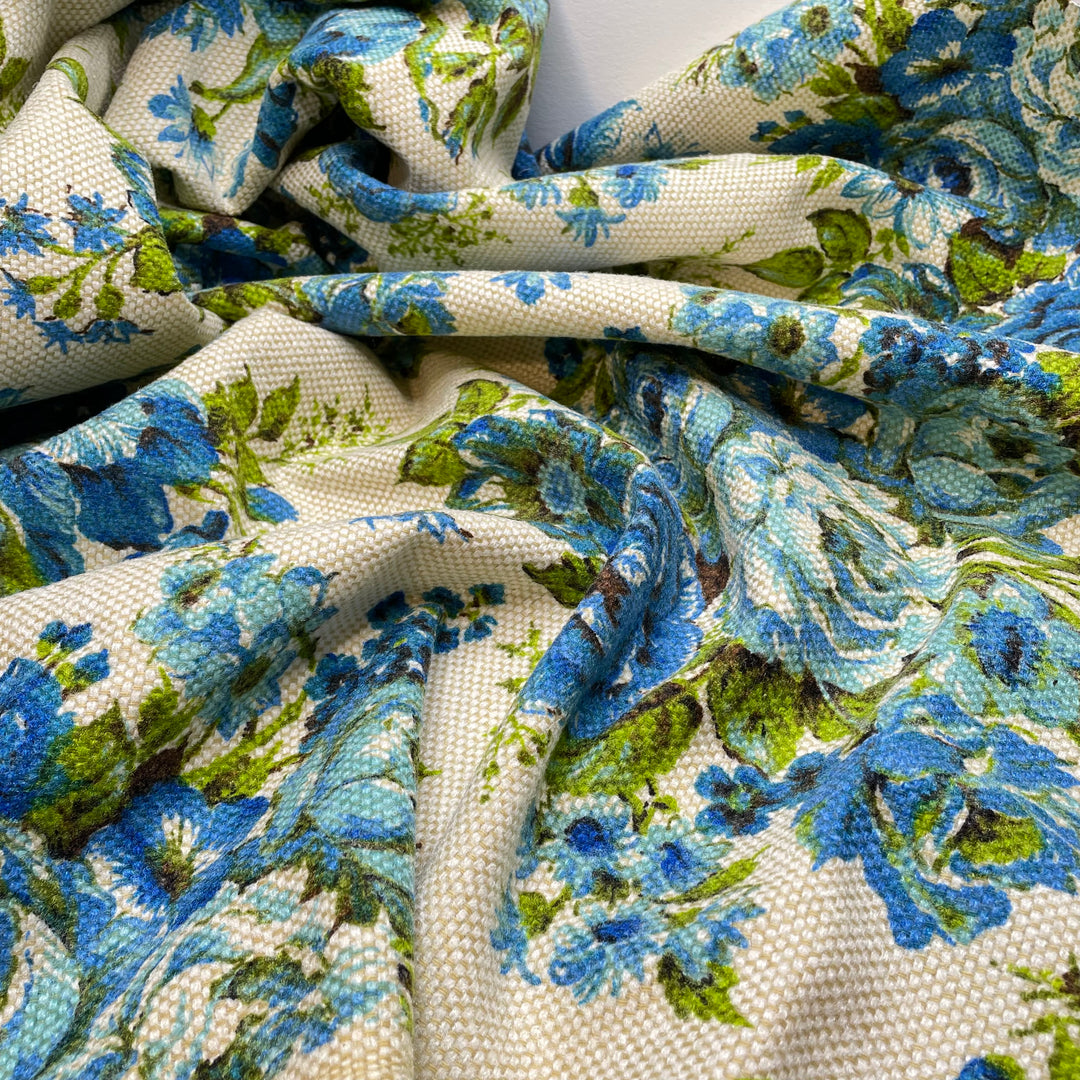 Your First Cable Pattern - Synthetic Woven - Cream Multi Floral - 2.2M Bundle (6788389240945)