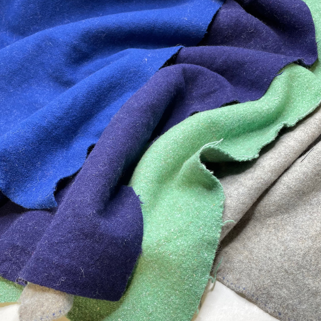 Wool Pack - Boiled Wool And Wool Melton Wool Woven - Multi - 0.5M Bundle (6788420730993)