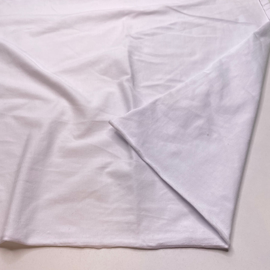Casper - Jersey Cotton Knit - White - 1M Bundle (6792388968561)