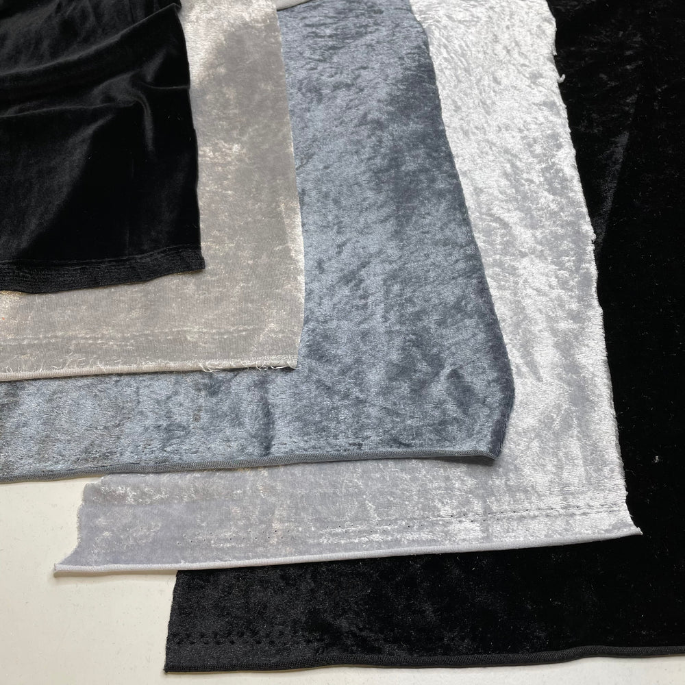 Velvet Mixed Pack - Velvet, Crushed Velvet Poly Knit - Multi - Bundles (6793519857777)