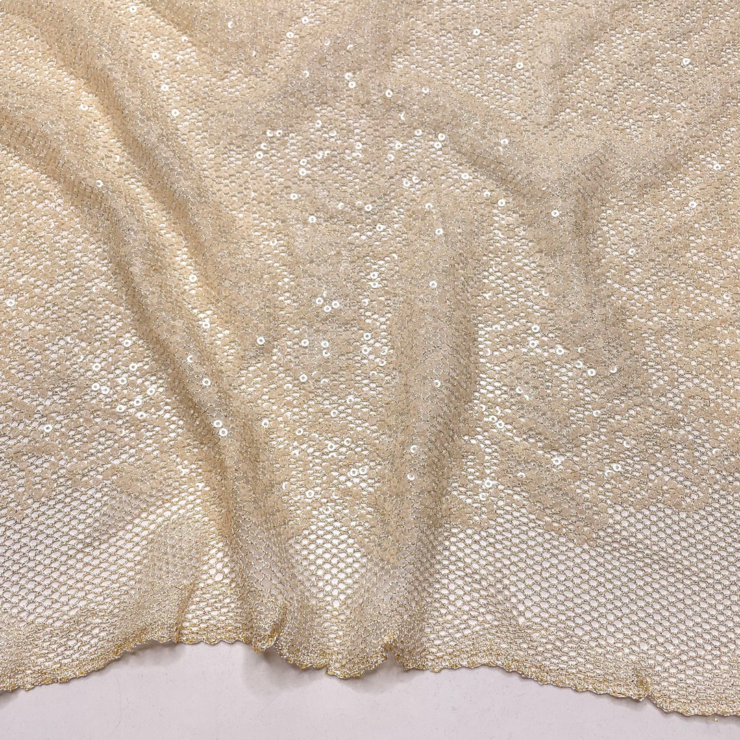 Xena Warrior Princess - Sequins Synthetic Knit - Gold - 1M Bundle (6793957376113)