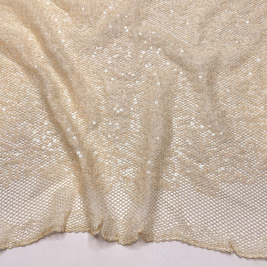 Xena Warrior Princess - Sequins Synthetic Knit - Gold - 1M Bundle (6793957376113)