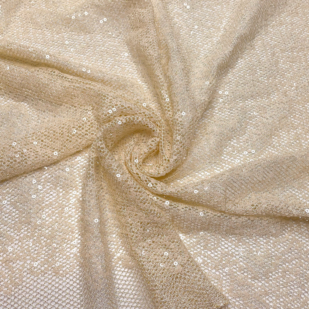 Xena Warrior Princess - Sequins Synthetic Knit - Gold - 1M Bundle (6793957376113)