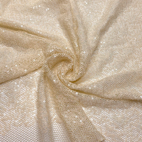Xena Warrior Princess - Sequins Synthetic Knit - Gold - 1M Bundle (6793957376113)
