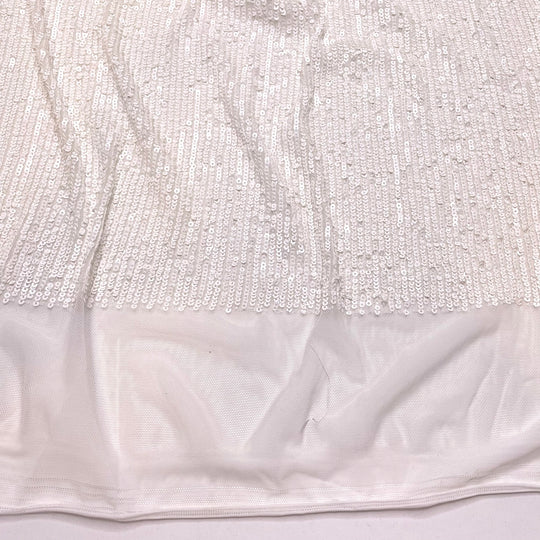 Cirilla - Sequins Synthetic Knit - Light Cream - 0.85M Bundle (6793959833713)