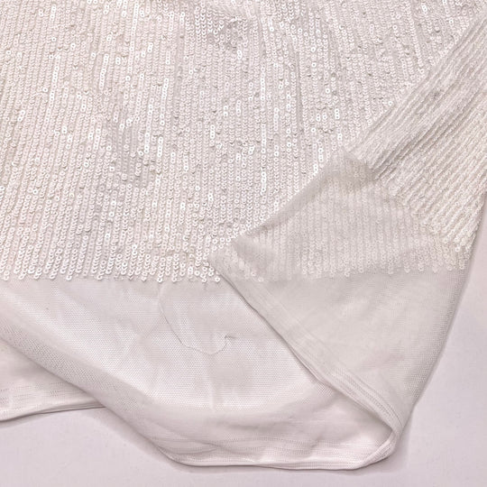 Cirilla - Sequins Synthetic Knit - Light Cream - 0.85M Bundle (6793959833713)