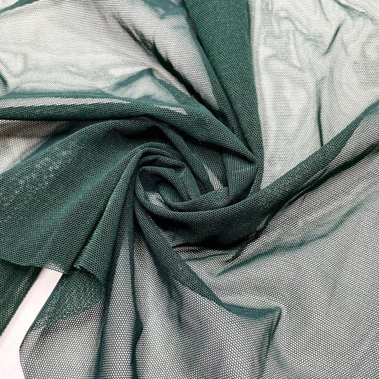 UB - Forest Ferries - Mesh Polyester Blend Knit - Dark Green - 3M Bundle (6795445829745)
