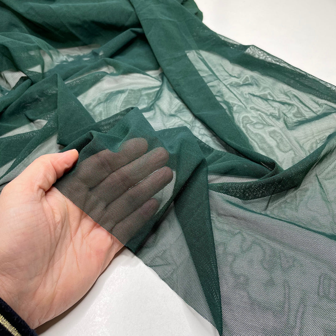 UB - Forest Ferries - Mesh Polyester Blend Knit - Dark Green - 3M Bundle (6795445829745)