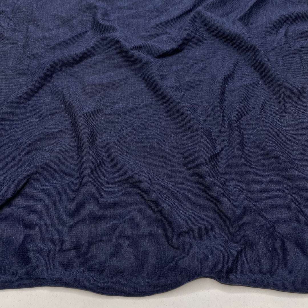 Late Night Stroll - Jersey Bamboo Blend Knit - Navy - 2.1M Bundle (6798439022705)