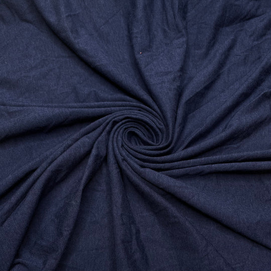 Late Night Stroll - Jersey Bamboo Blend Knit - Navy - 2.1M Bundle (6798439022705)