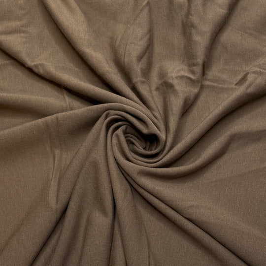 Allspice - French Terry Bamboo/Cotton Knit - Brown - 0.95M Bundle (6798542569585)