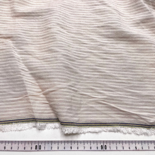 White Or Dark Meat - Linen/Rayon Woven - Beige/White Stripes - Bundles (6799954608241)