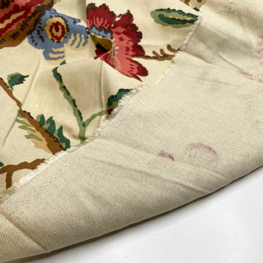 Coffee Region - Cotton Woven - Beige Multi Floral - 1.2M Bundle (6804094222449)