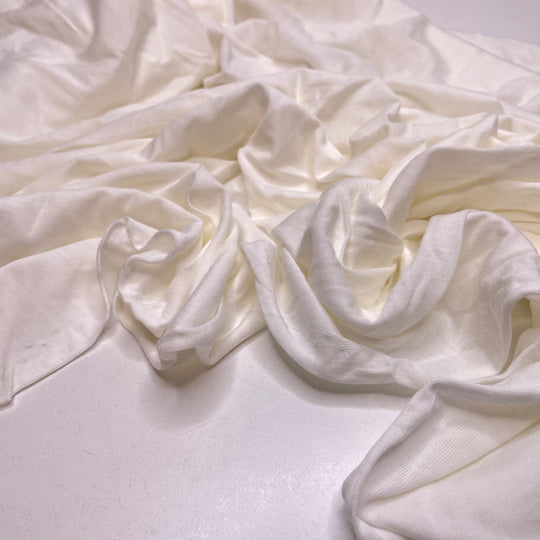 Extra Foam - Jersey Cotton/Tencel Knit - Cream Dots - 0.9M Bundle (6804386742385)