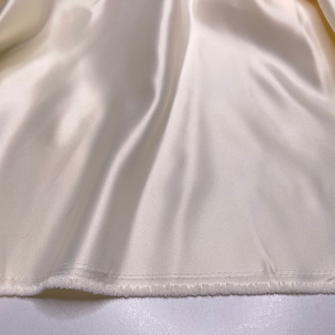 Steamed Milk - Satin Poly Woven - Cream - 2.1M Bundle (6804427014257)