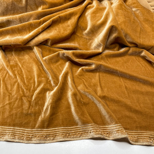 Medium Roast - Velvet Poly/Spandex Knit - Light Brown - 1.95M Bundle (6804961067121)
