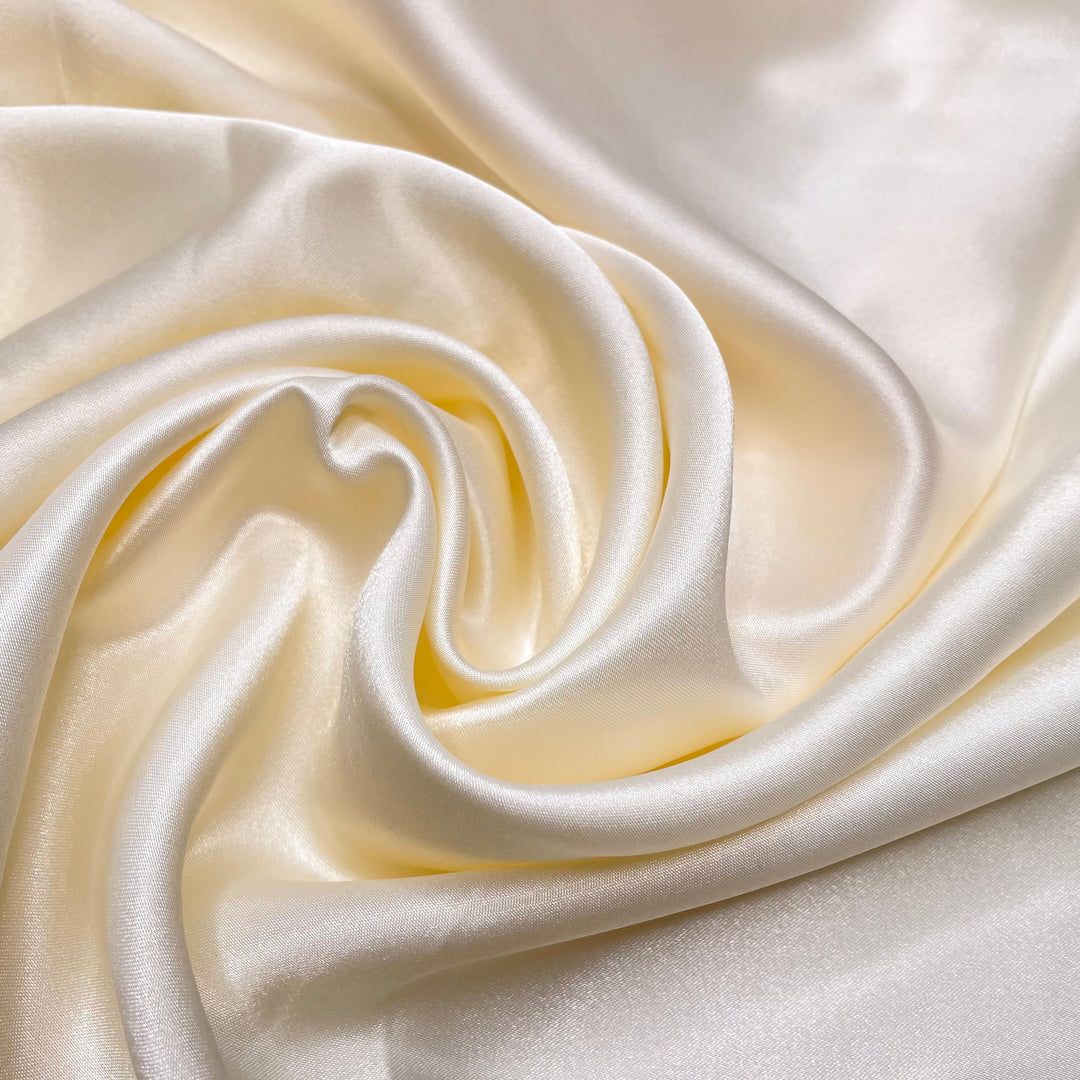First Sip Drips - Satin Poly Woven - Cream - 1.95M Bundle (6804962574449)