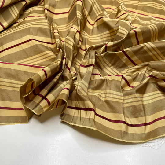 Coffee Tasting Date - Poly Woven - Beige Multi Stripes - 3.55M Bundle (6804963295345)