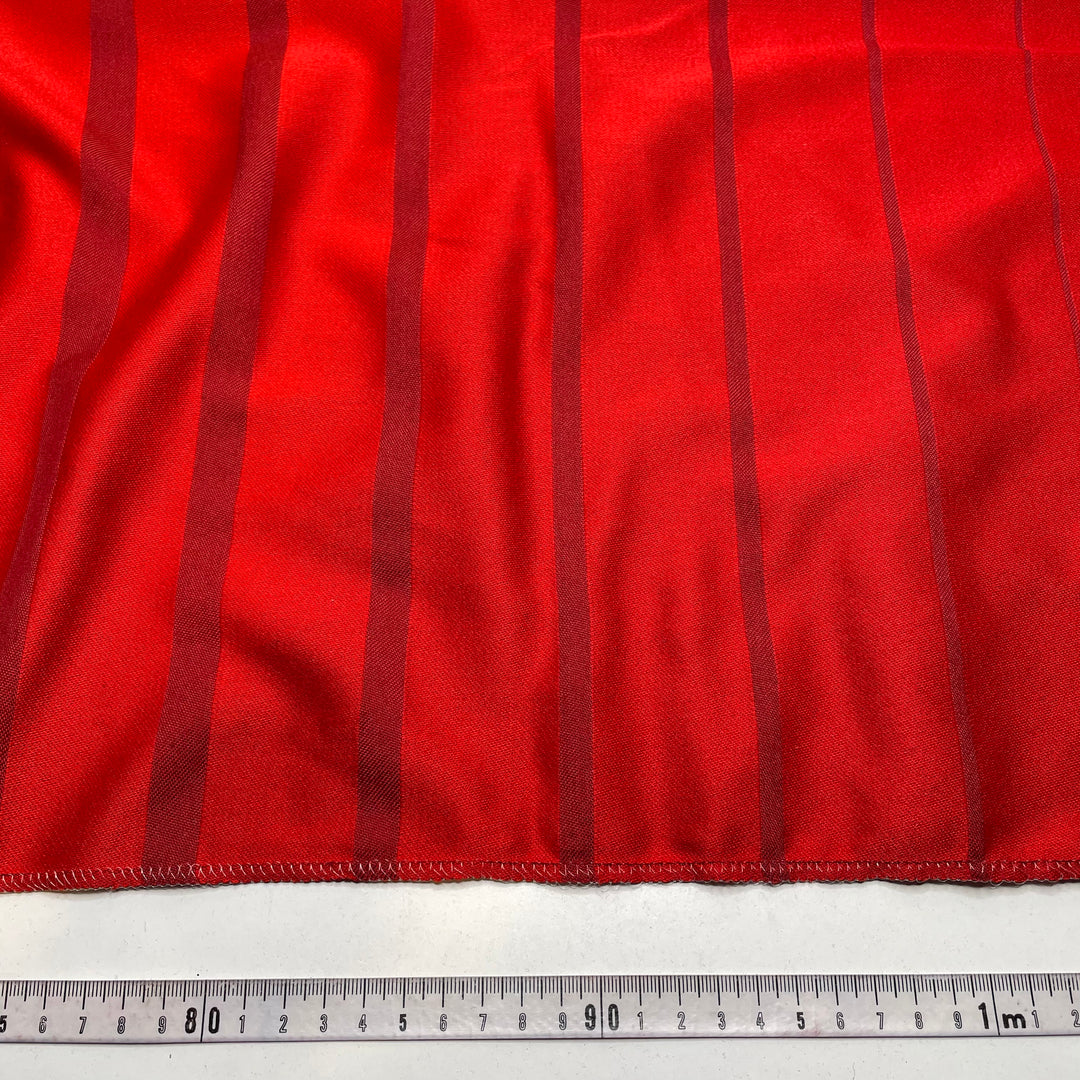 Cheek And Lip Tint - Jacquard Synthetic Woven - Red Stripes - 0.6M Bundle (6805869690993)