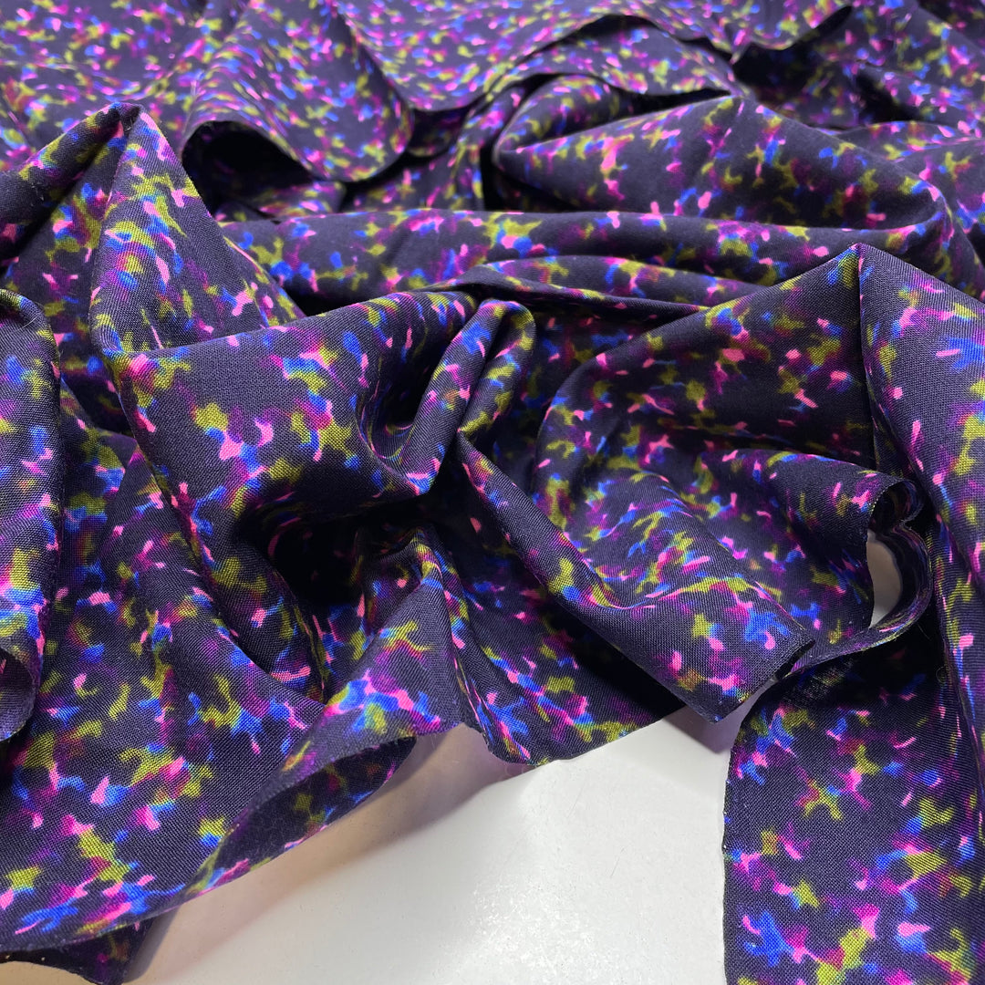 UB - Cosmic Mirage - Acrylic Blend Woven - Dark Purple Multi Abstract - 1.3M Bundle (6806617817201)