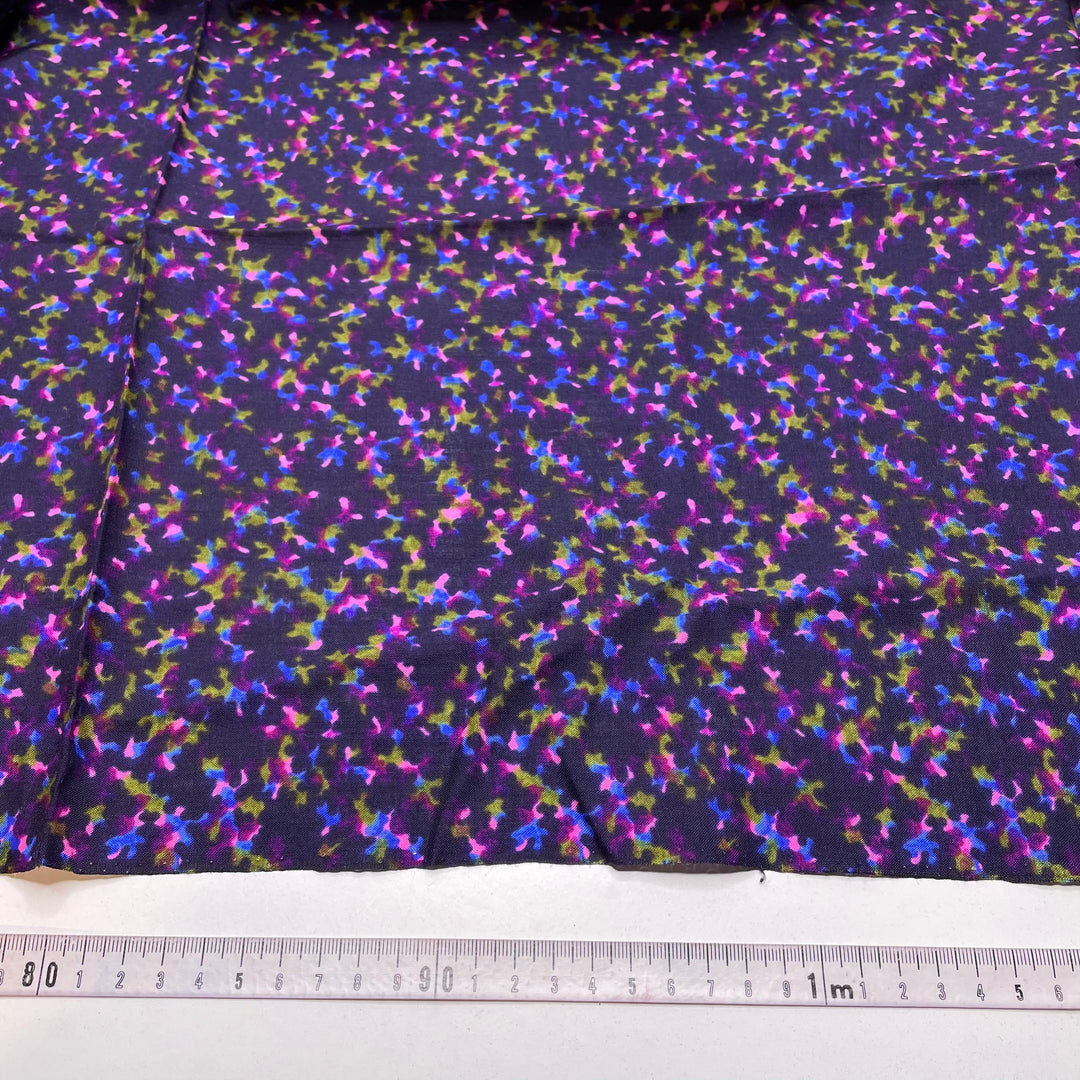 UB - Cosmic Mirage - Acrylic Blend Woven - Dark Purple Multi Abstract - 1.3M Bundle (6806617817201)