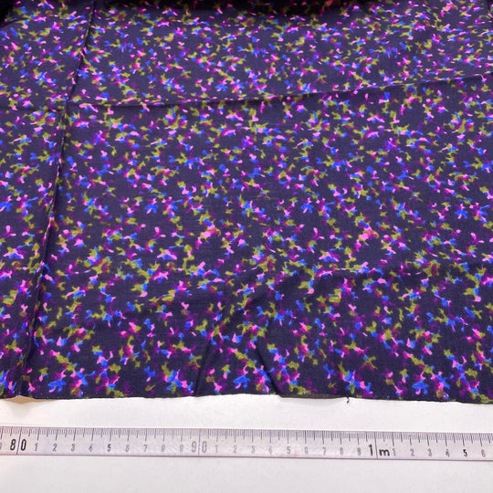 UB - Cosmic Mirage - Acrylic Blend Woven - Dark Purple Multi Abstract - 1.3M Bundle (6806617817201)