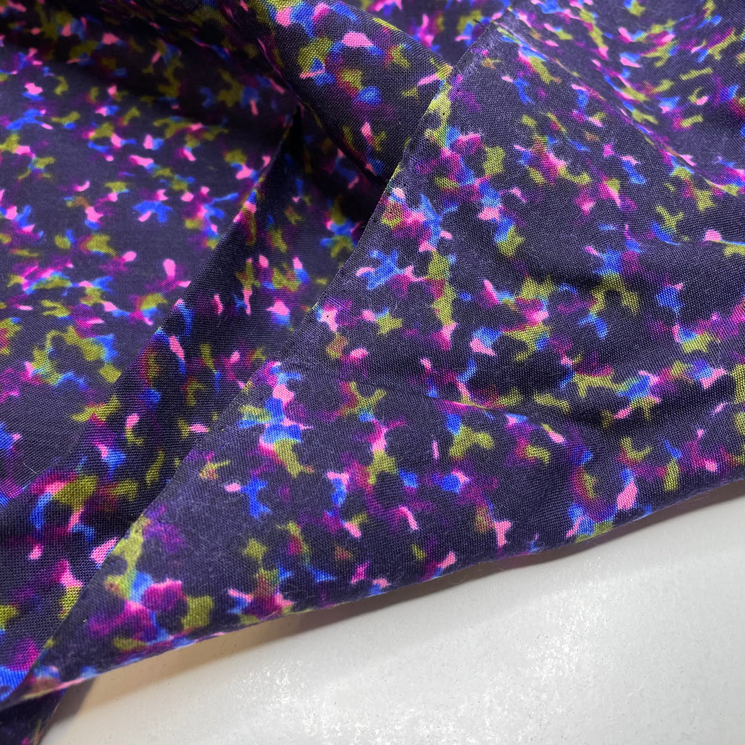 UB - Cosmic Mirage - Acrylic Blend Woven - Dark Purple Multi Abstract - 1.3M Bundle (6806617817201)